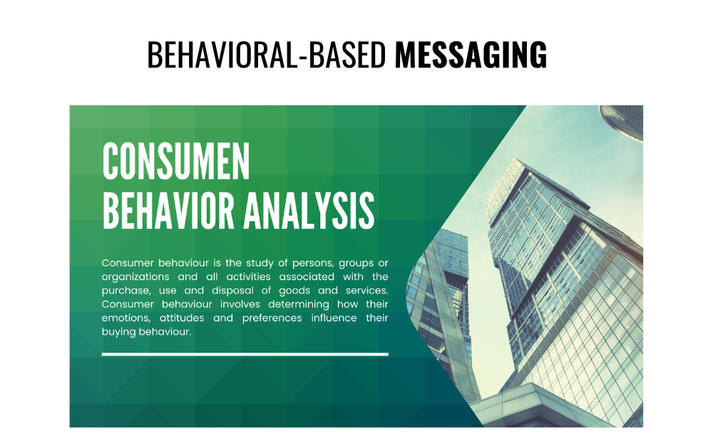 Behavioral-based messaging