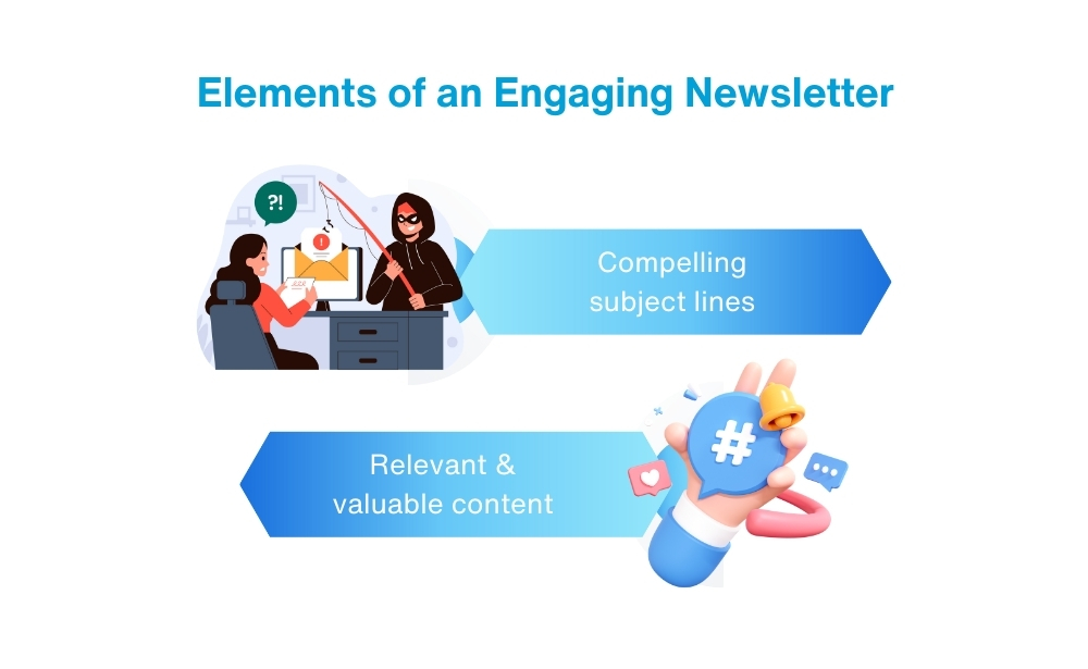 Elements of engaging newsletter