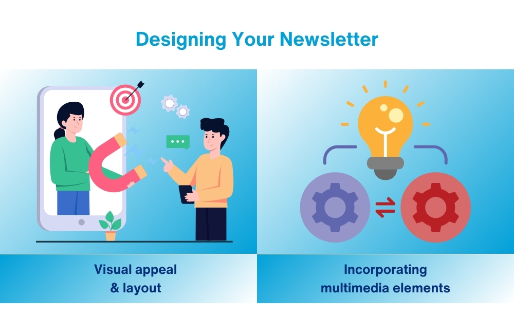 designing newsletter